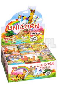 Guma UNICORN efektem dymu i naklejkami op.18x10
