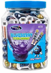 Żelki Blueberry Stick Gummy op.50szt. 