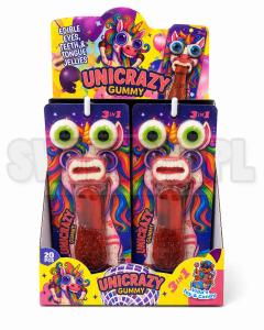 Żelki Unicrazy Gummy 3 in 1 owocowe 25 g x 20 szt.