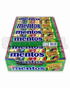 CUKIERKI MENTOS DISCOVERY 14 SMAKÓW 37,5g op.40szt. 