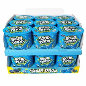 Żelki SOUR DROP BLUEBERRY z żelem op.18szt.