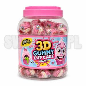 Żelki JB 3D JUICY GUMMY CUP CAKE op.60szt.