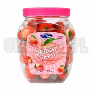 Żelki  XL PEACH GUMMY 18g op.50 szt. 