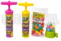 Gagu Sweet Big Pump Bubble Gum – guma balonowa tutti-frutti w zabawkowej pompce z 5 balonami. Display 10 sztuk po 12 g, masa netto 120 g.
