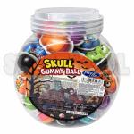 Żelki CZASZKI SKULL GUMMY BALL op.50 szt. 