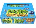 Fizz Bite Chewy Candy Blueberry to miękkie cukierki do żucia o smaku borówkowym, pakowane pojedynczo i umieszczone w opakowaniu zbiorczym zawierającym 30 sztuk. Każda sztuka waży 14 g, a całe opakowanie ma 420 g netto.