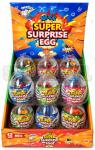 Jajka niespodzianki SUPER SUPRISE EGG op.12szt.  