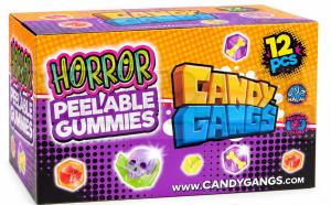 Żelki HORROR PEEABLE GUMMIES do obierania 48g op.12 szt.